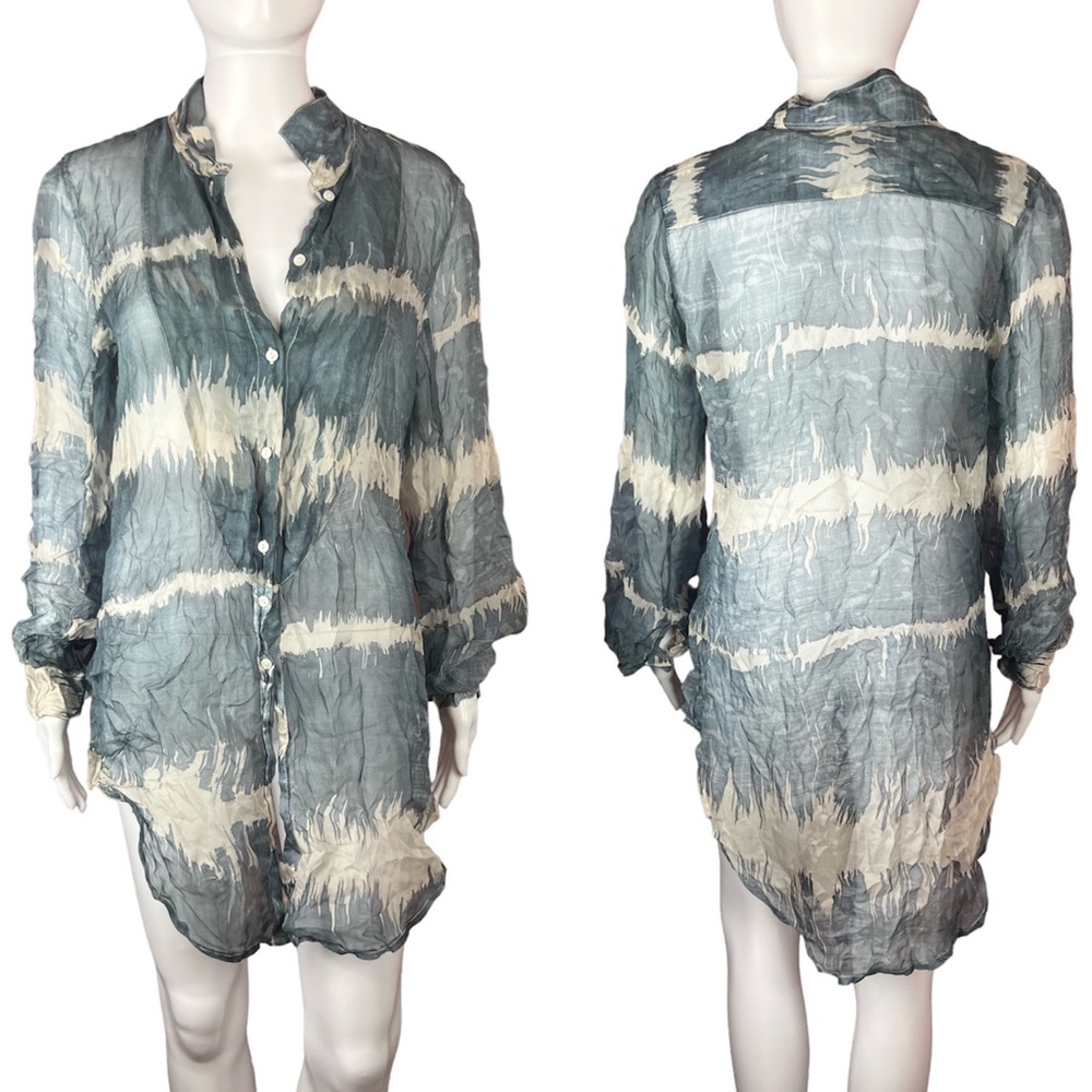 Johnny Was Biya Silk Tunic